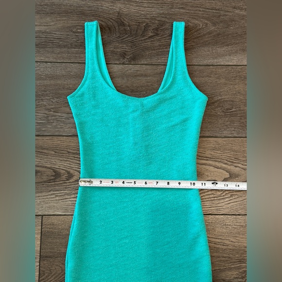 Bershka Turquoise Knit Tank Dress - Picture 13 of 16